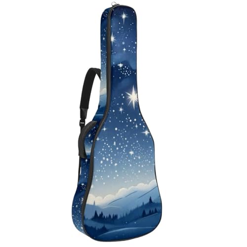 Sac pour guitare acoustique étanche 40 41 42 pouces housse grand compartiment accessoires
