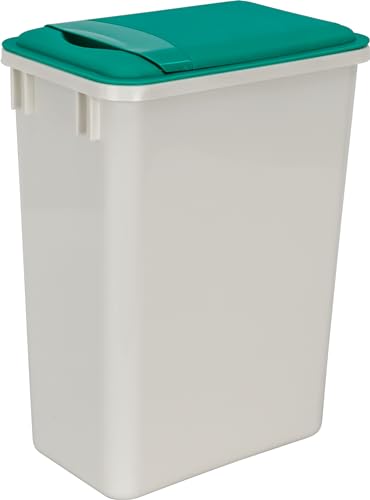Tapa para Caneca de Basura Plástica 35 Quart Verde miniatura 3