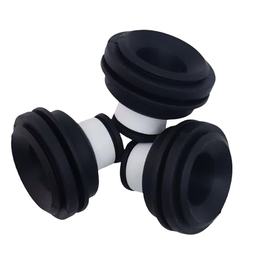 Bywindup 3 pièces de clips de fixation en caoutchouc pour cache-moteur compatibles avec Renault...