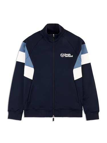 Sergio Tacchini Pero Track Jacket- Maritime Blue, LG