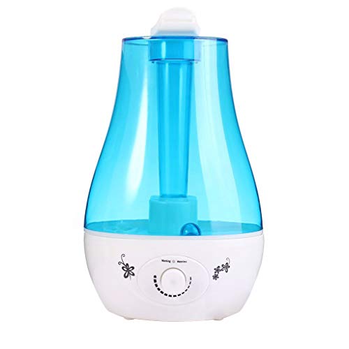 Miss Fortan - Maison Humidificateur d'air 3L Ultrasonique, Autonomie Silencieuse avec Grand Réservoir d’Eau, Diffuseur d’Arôme, Veilleuse et Arrêt Automatique Cover