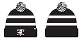 47 100% Authentic, Brand, NHL Classic Mask Mighty Ducks Black Pom Beanie Knit