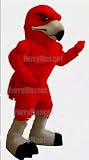 New Red Eagle Bird Hawk Falcon Mascot Costume Birds Party Carnival Costumes With COOL FANS (Large)