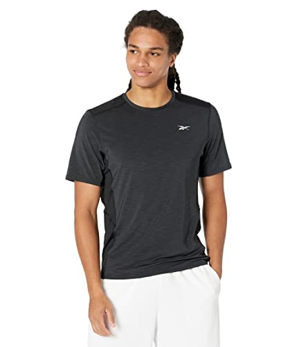T-shirt Reebok TS AC Solid Move pour homme - Maillot de sport respirant noir