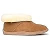 Minnetonka Men's Sheepskin Ankle Boots