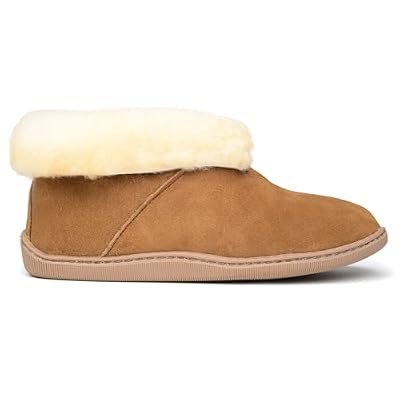 Minnetonka Men's Sheepskin Ankle Boots