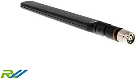 RW RoutersWholesale2.4GHz / 5GHz Dual-Band (RP-TNC) Antenna Compatible with Cisco AIRONET AIR-ANT2524DB-R= (Black)