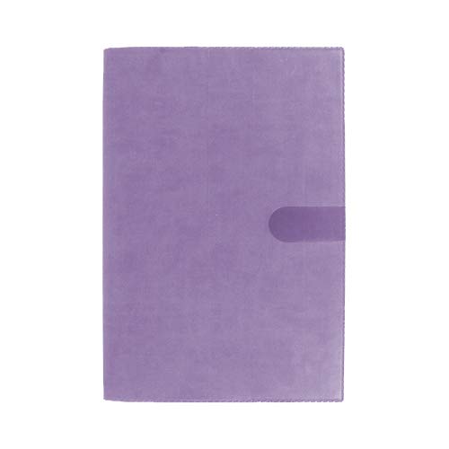 Quo Vadis 2021 Minister - Weekly/Monthly Planner - 13 Months, Dec. to Dec. - 6 1/4 x 9 3/8" - Smooth Faux Suede Texas Violet
