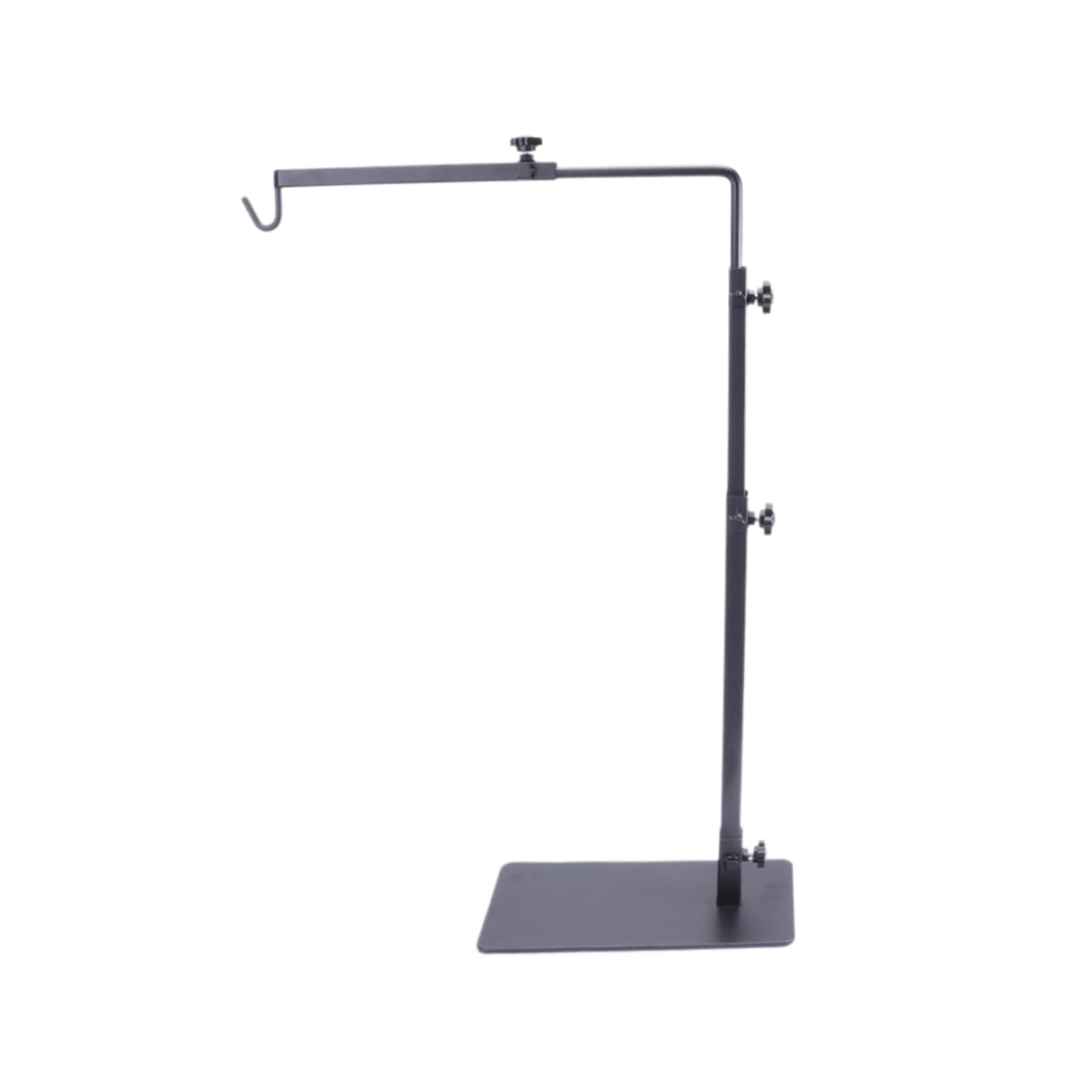 YARNOW Supporto Lampada Riscaldante per Tartarughe da Basking Nero | Ferro, per Terrario e Acquario, Altezza, Supporto per Serpenti e Testuggini