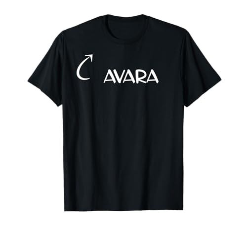 Avara Divertido Avaricia Personaje T-Shirt