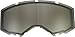 FLY Racing Adult Google Replacment Dual Lens without Vents (Silver Mirror/Smoke, Fits Zone Pro, Zone and Focus Models)