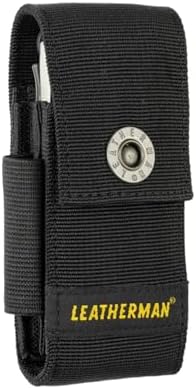 LEATHERMAN Premium Nylon Sheath with Pockets, Multi-Tools, Black, Large