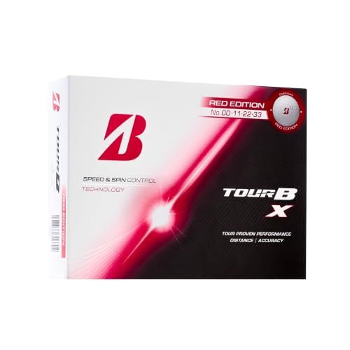 ブリヂストン BRIDGESTONE GOLF TOUR B X RED EDITION 2026年モデル [ホワイト]