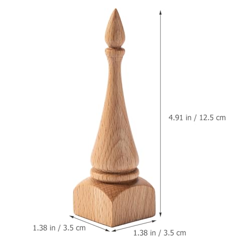 Porte bague cône bois présentoir bijoux support bague doigt