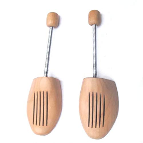 WINOMO シューキーパー シューズストレッチャー シューツリー 木製 5足セット 男女兼用 型崩れ防止 靴伸ばし サイズ調整