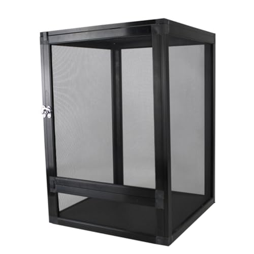 Jshigogo ঒��� �P�[�W ���v�^�C���{�b�N�X ����P�[�X �ʋC�� �c������{�b�N�X ���� ���I�p �P�[�W �J�����I�� �g�J�Q�Ή� �����ޗp���U�[�h�y�b�g�����n (�u���b�N ���b�V���h�A�t��,32*32*46cm)