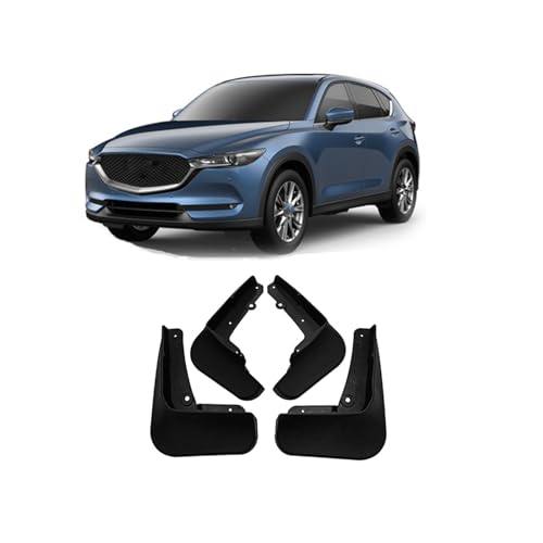 Image of Car Mud Flaps Mudguard for Mazda CX-5 2013-2024 Front and Rear Mudflaps Splash Guards Heavy Duty Flares 4-PC Auto Accessories,Send 1 Car Wash Towel,2017~2021