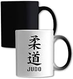  Mug Judo Martial Arts Gentle Way Kanji Symboles Japonais Changeant de Couleur Blanc