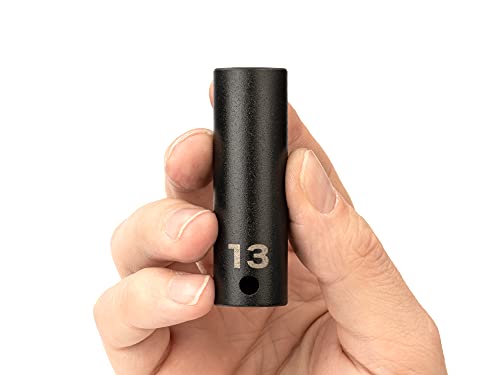 Image of TEKTON 3 /8 Inch Drive x 13 mm Deep 6-Point Impact Socket | SID13113