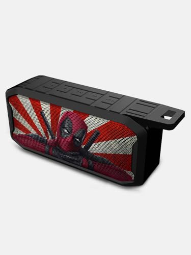 Image of Macmerise Bluetooth Speaker Smart Ass Deadpool Melody Bluetooth Speaker, Multicolor