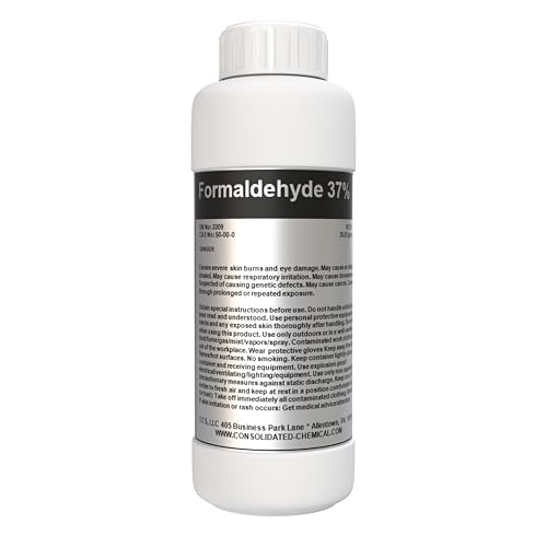 CCS CONSOLIDATED CHEMICAL & SOLVENTS Formaldehyde 37% High Purity 100ml