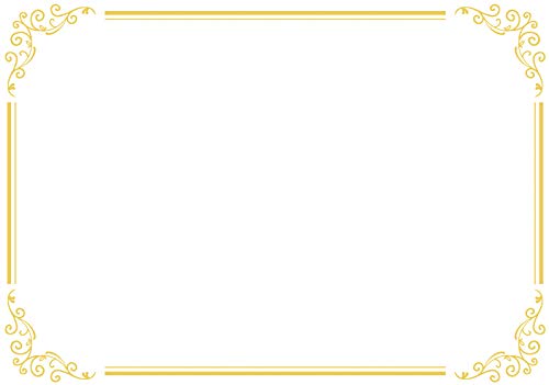 Nº 12 Diplomas de papel Pergamino A4 con marco vintage para impresoras láser o de inyección de tinta