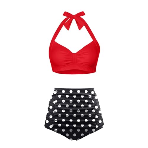 Bikini Rosa Bikinis para Pieles Blancas Traje De BañO para Mujer Crochet Bikinis Originales Mujer BañAdores Mujer Pin Up Bikini Rosa Viejo Trajes De BañO para Mujer De Dos Piezas Bikini Moldeador