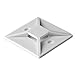 MB4A10H4 Hellermann Tyton 4-Way cable Tie Mounting Base Pack of 500