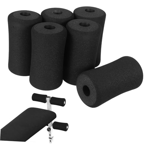 Almohadillas para pies máquina abdominales Cabilock pack de 6 rodillos de espuma de repuesto