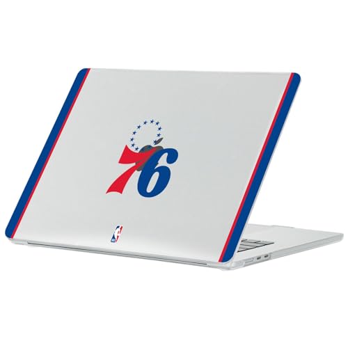 Coque MacBook Air 13.6 Philadelphia 76ers transparente rigide pour modèle A2681 A3113