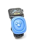 Luke 3DP Watch Adapter Compatible with Disney Magic Band/Traditional Watch (Blue Smooth)