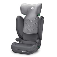 Kinderkraft I-SPARK I-Size Babyautositz, Gruppe 2/3, 100-150 cm, von 3,5 bis 12 Jahre, 15 bis 36 kg, leicht (4,85 kg), 3-Punkt-Sicherheitsgurt, Seitenschutz, Grau – Ansicht 5