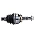 Car Parts Drive Shaft Axle Cv AxelXCGD38-25-50XA Compatible with mazda 3 mps drive shaft FTB1-25-50XA