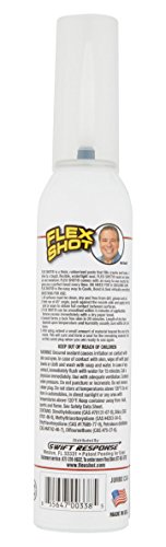Flex Shot Rubber Adhesive Sealant Pack 8 oz miniatura 6