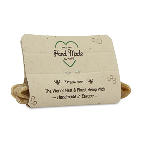 Hemp Wick Lighter Wrapper (Purple) + 5 Ft Beeline Hemp Wick #TOP5