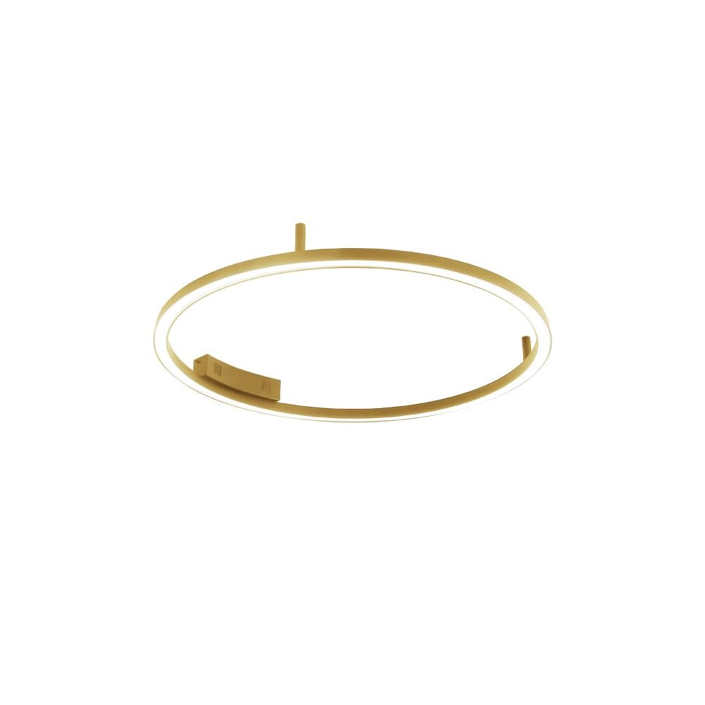 Immax NEO FINO Decken- (Wand-) Leuchte gold 80cm 55W 4285lm Tuya Zigbee 3.0 mit Fernbedienung