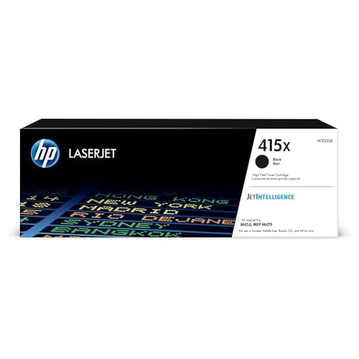 HP 415X (W2030X) Original Toner Schwarz mit hoher Reichweite für HP LaserJet Pro M454, XL