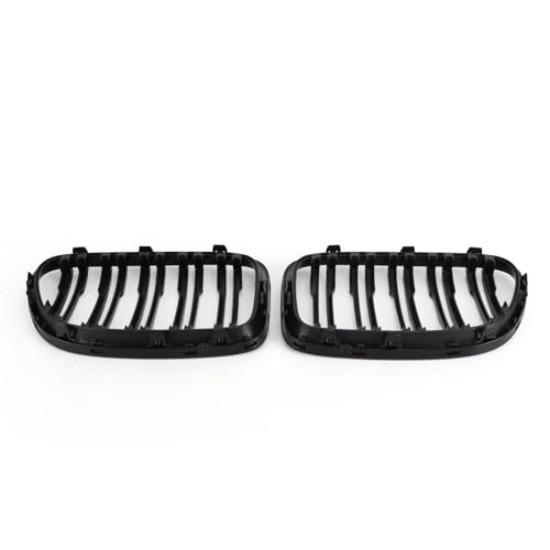 Grille capot avant BMW X1 E84 calandre double lattes noir brillant 2009 2010 2011 2012 2013 2014