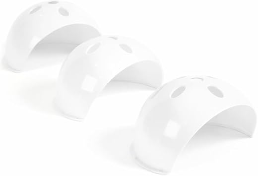 TTS Bee-Bot Clip on Shells White 10pk. Model No. ITSWS