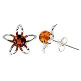  SilverAmber - GL075 - Boucles d\'Oreiles Femme - Ambre - Argent 925/1000