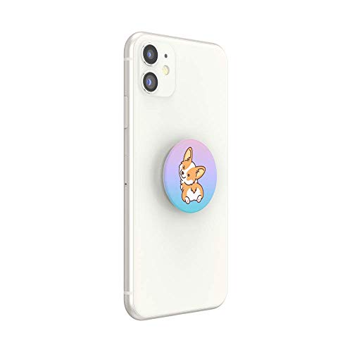 Image of PopSockets Adhesive Phone Grip, Holder- Cheeky Corgi