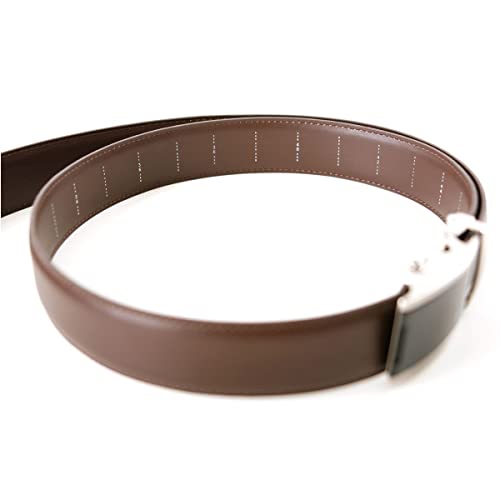 Ratchet Belt for Men |Genuine Leather, Perfect Fit for Waist Sizes 26 to 48 inches4