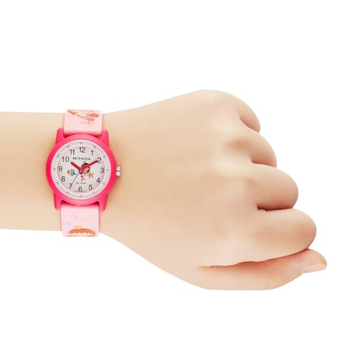 Image of Miykon Kids Watches for Boys and Girls - Educational Time-Telling Gift for Kids Aged 3-15, Toddlers, Preschoolers, and School-Aged Children - Easy to Read Analog Watch, Soft Resin Band, Japanese Quartz, 100M Water Resistant