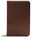 KJV Compact Bible, Value Edition, Brown LeatherTouch, KJV Holy Bible, Red Letter, Pure Cambridge Text, Presentation Page, Full-Color Maps, Easy-to-Read Bible MCM Type