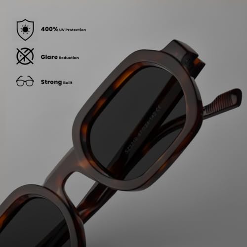 Image of SAM AND MARSHALL VELAR Sunglasses I 400UV Protection I Square Sunglass I Men & Women