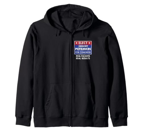 Façade de faux village russe Potemkine Sweat à Capuche