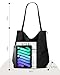 Iioscre Women Corduroy Tote Bag,Tote Bag with Zipper,Large Capacity Casual Shoulder Handbags with Inner Pockets Work