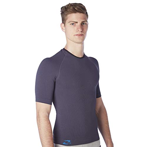 Preisvergleich Produktbild CzSalus Tanktop für Herren, thermisch, aus BioFIR Emana®, graphit, XX-Large