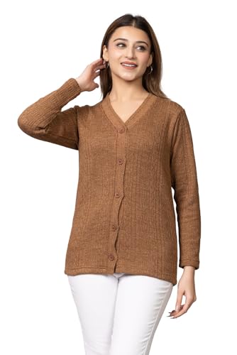 Image of HIFZAA Sweater Cardigan for Women Winter Sweaters for Ladies Plus Size M to 6XL