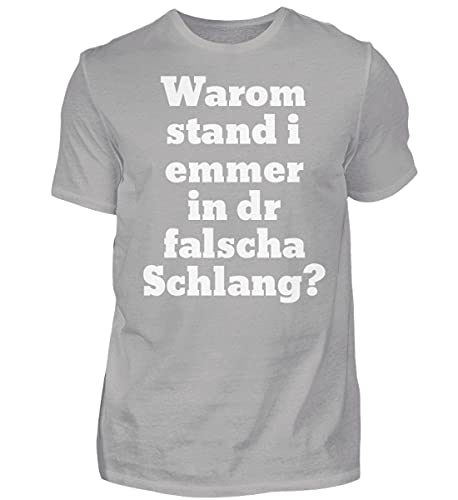 T-shirt haut de gamme pour homme en éponge gris XL chic